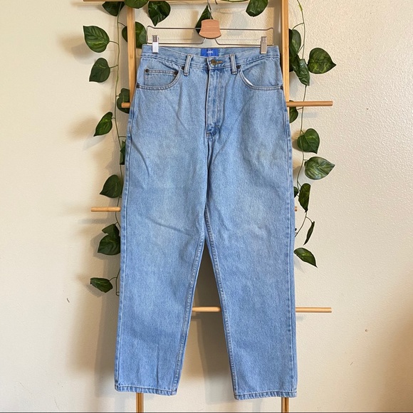 B.E. BLUES Mom high waisted jeans vintage size 30 - Picture 1 of 11